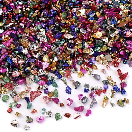Irregular Glass Shards Beads