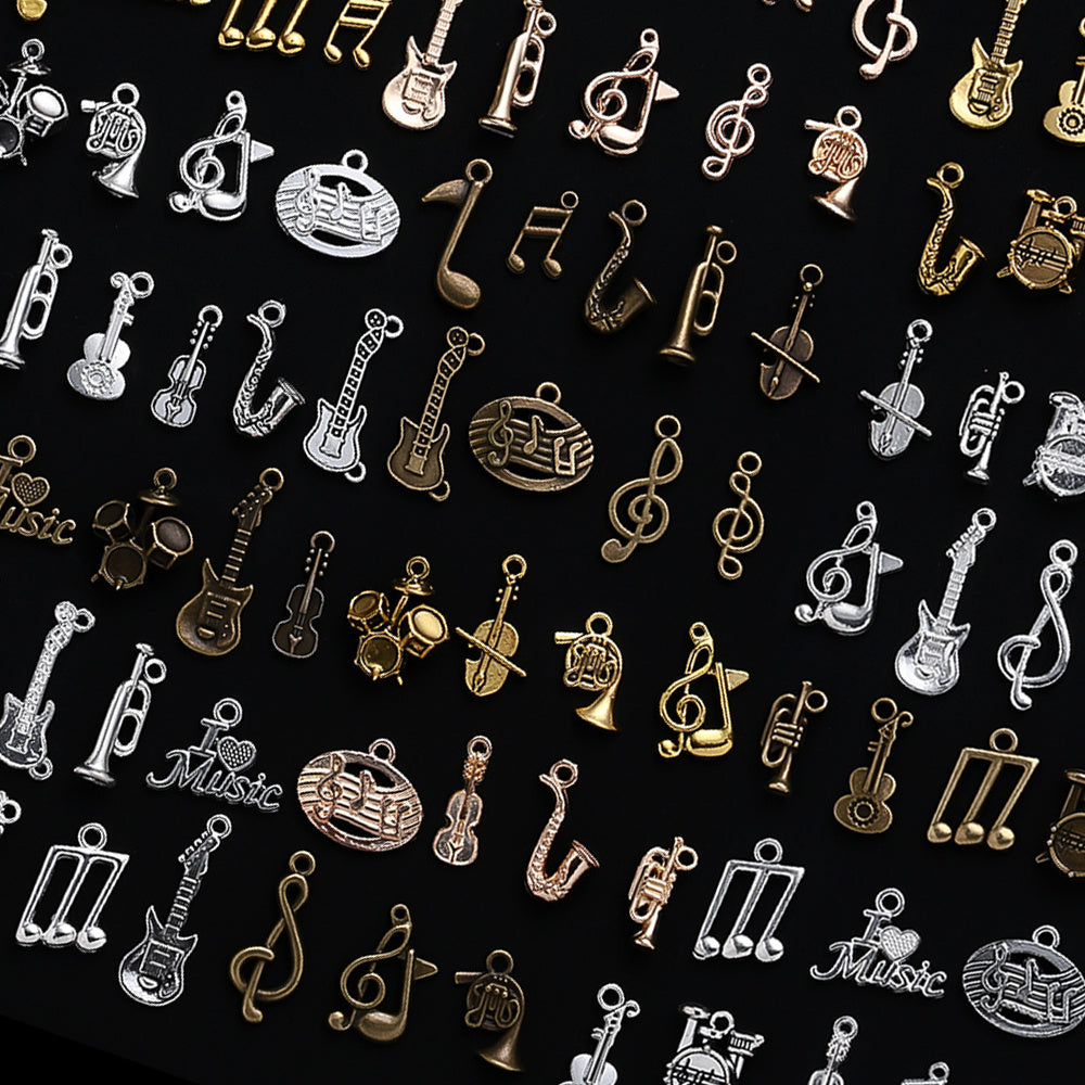 Musical Instrument Alloy Pendants