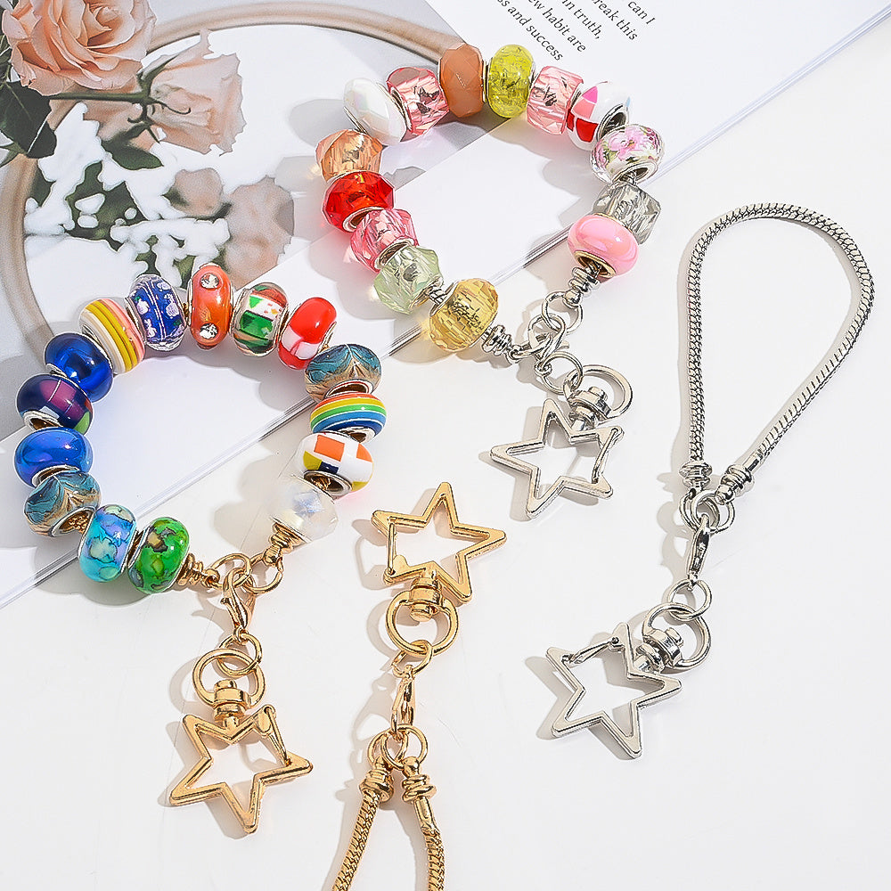 Blank Beadable Keychain Set