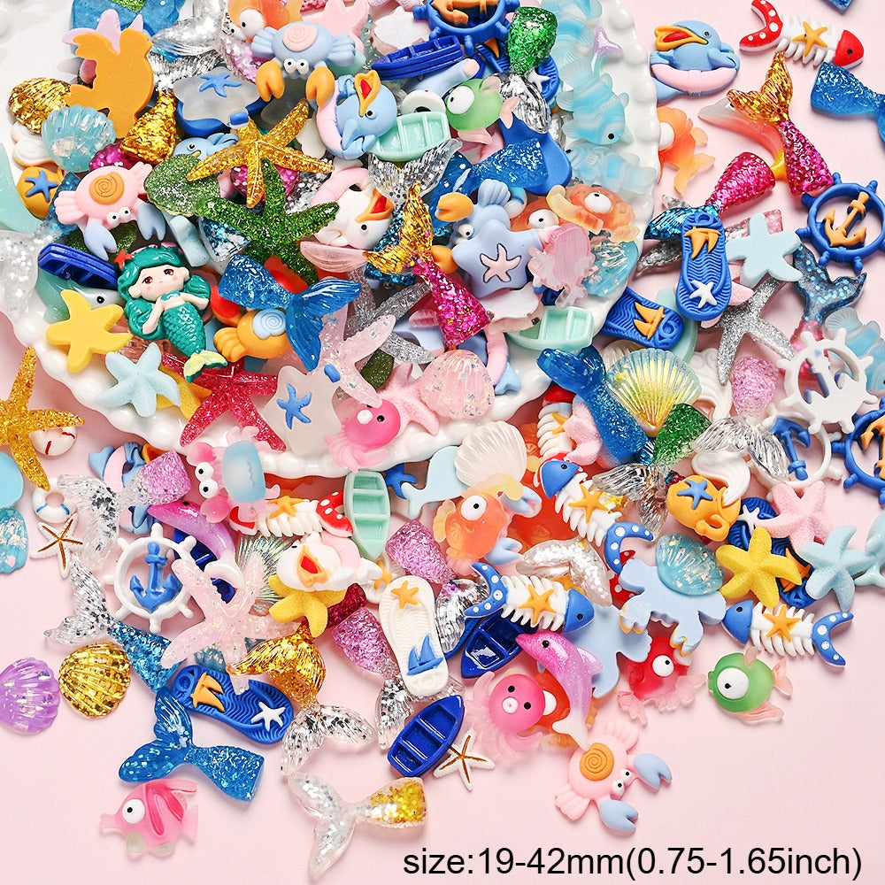 Ocean Series Resin Patches