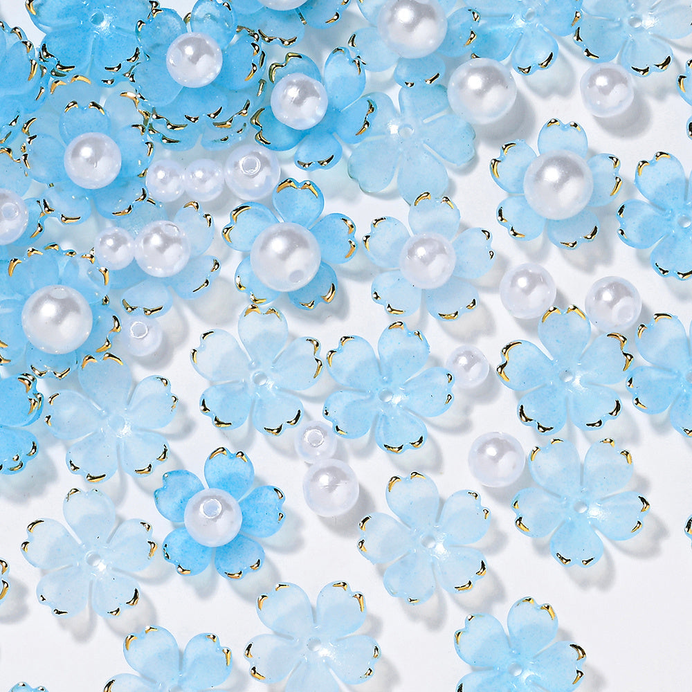 Cherry Blossom Acrylic Bead DIY Kit