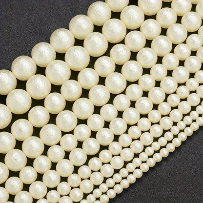 Crumpled Skin Sponge Glass Beads