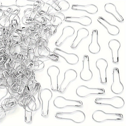 100PCS 10×22mm Iron Safety Pin Set