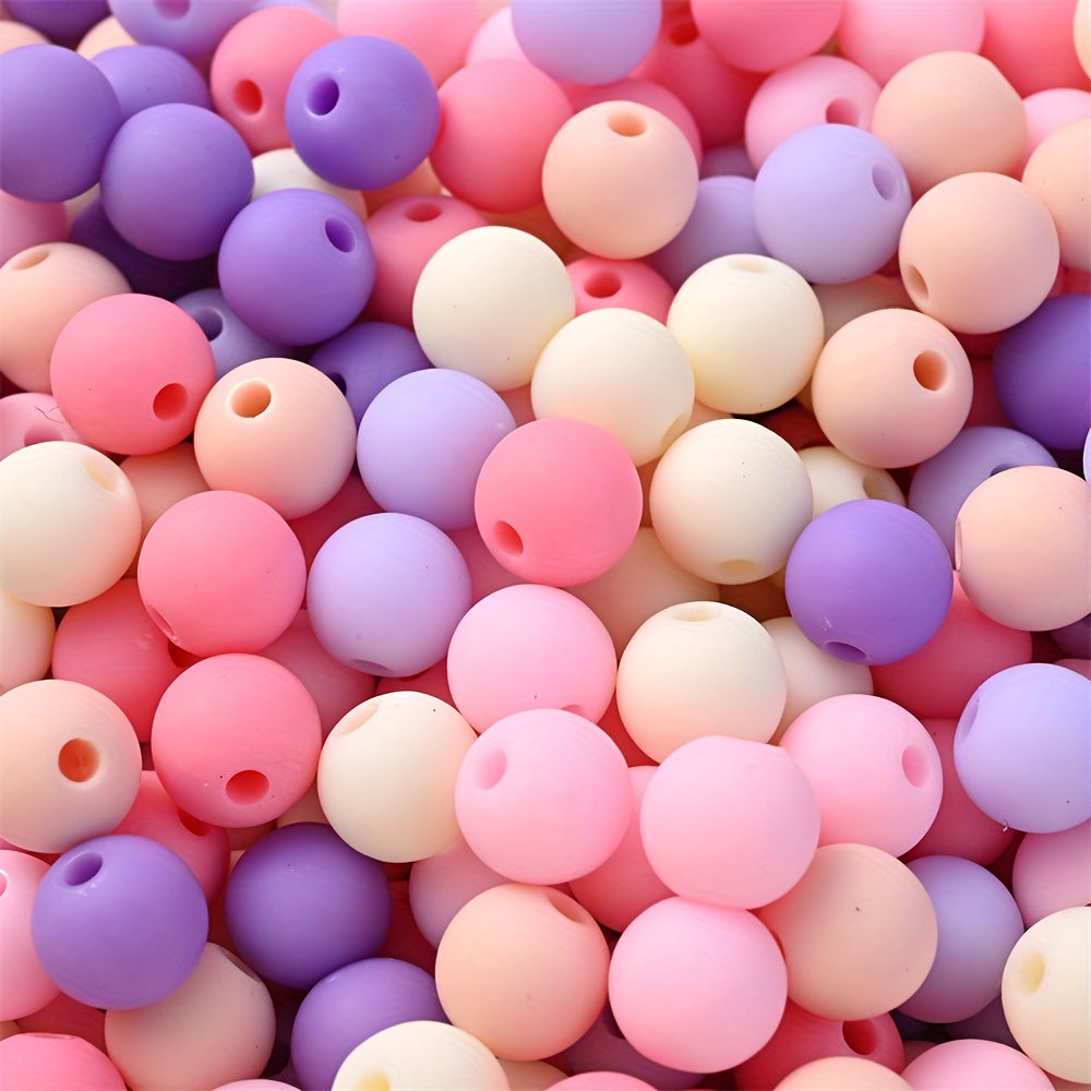 Same Color Series Acrylic Round Beads