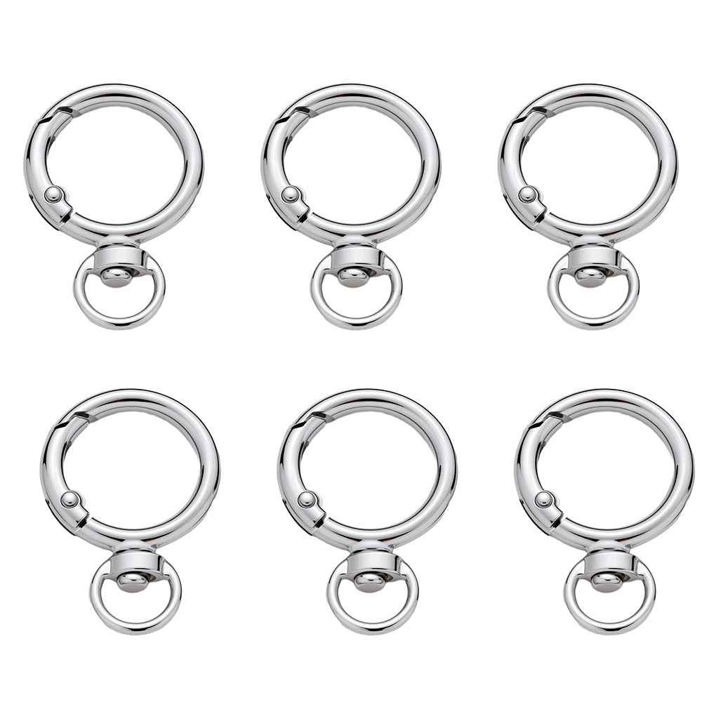 Golden & Silver Keychain Clasp Set