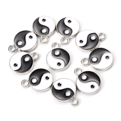 Yin Yang Alloy Pendants