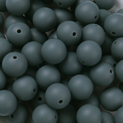 12 mm Round Silicone Beads