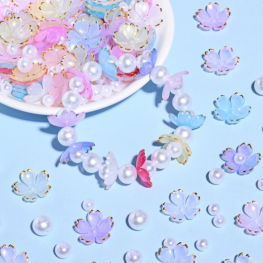 Cherry Blossom Acrylic Bead DIY Kit
