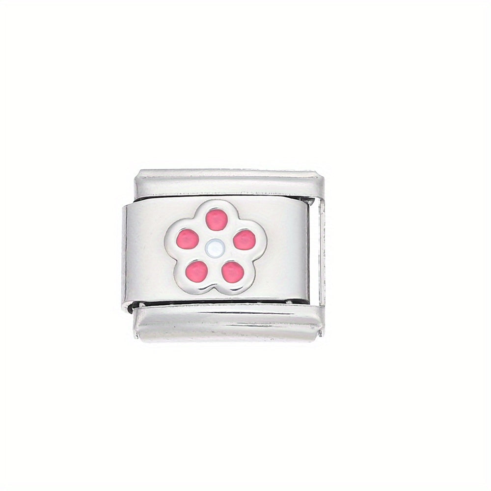 Flower Alloy Bracelet Module