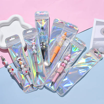Iridescent Self-Sealing Jewelry Bags