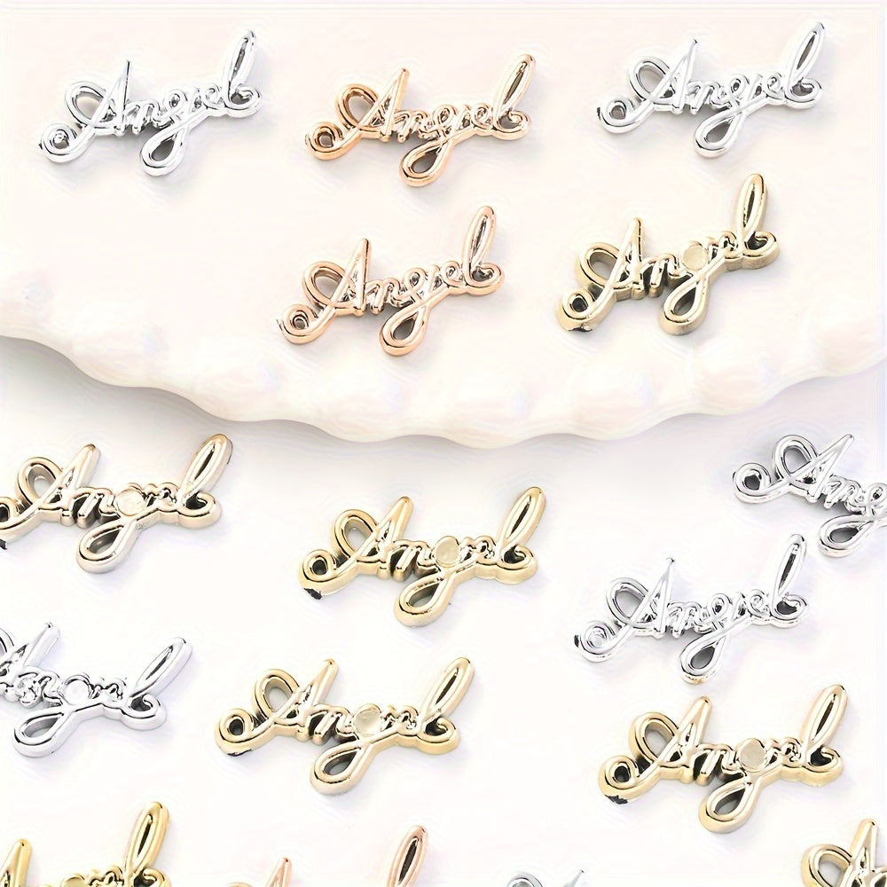 Angel Letter Patch Beads