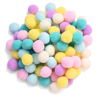 Rainbow Pom Pom Balls
