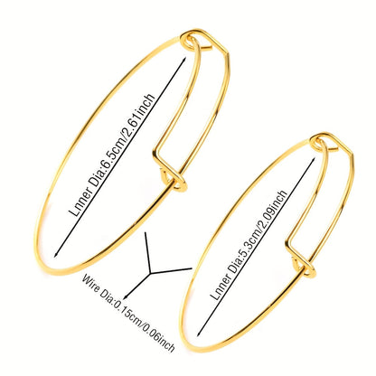 20PCS 53/65mm Adjustable Alloy Ring Set
