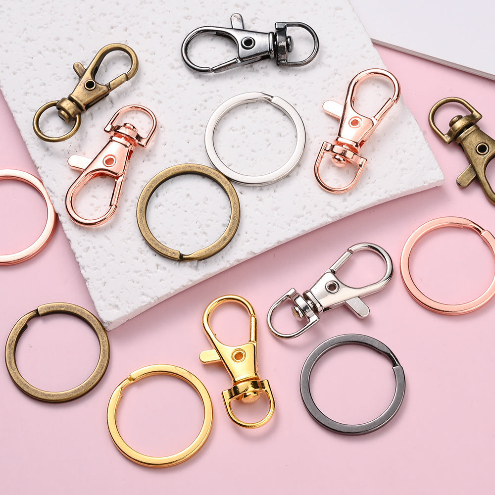 Alloy Lobster Clasp Keyrings