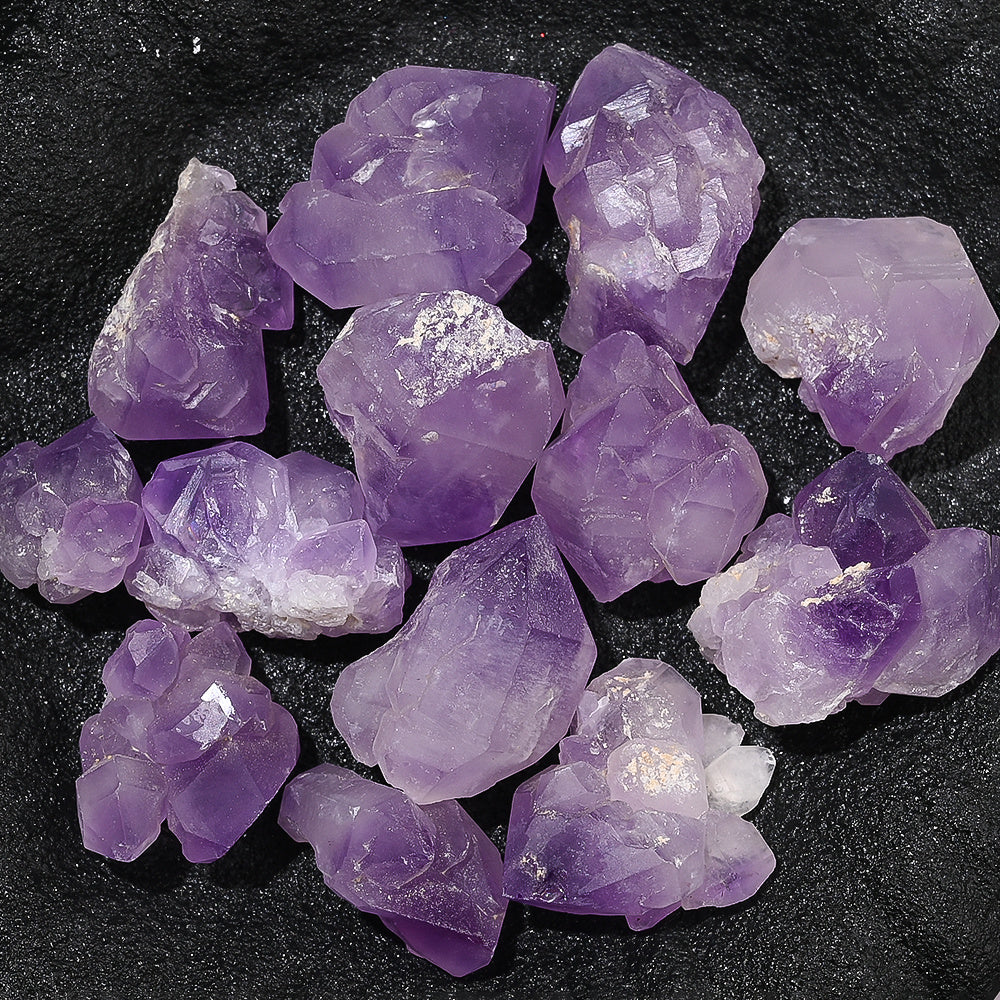 10g Purple Amethyst-Style Decorative Stone Mix