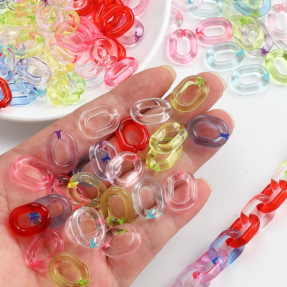 Clear Acrylic Chain Clasps