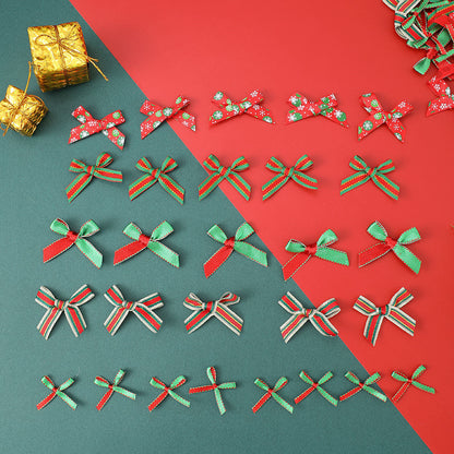 Christmas Mini Satin Ribbon Bows