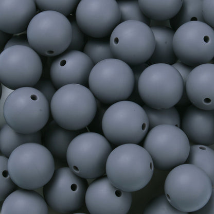 12 mm Round Silicone Beads