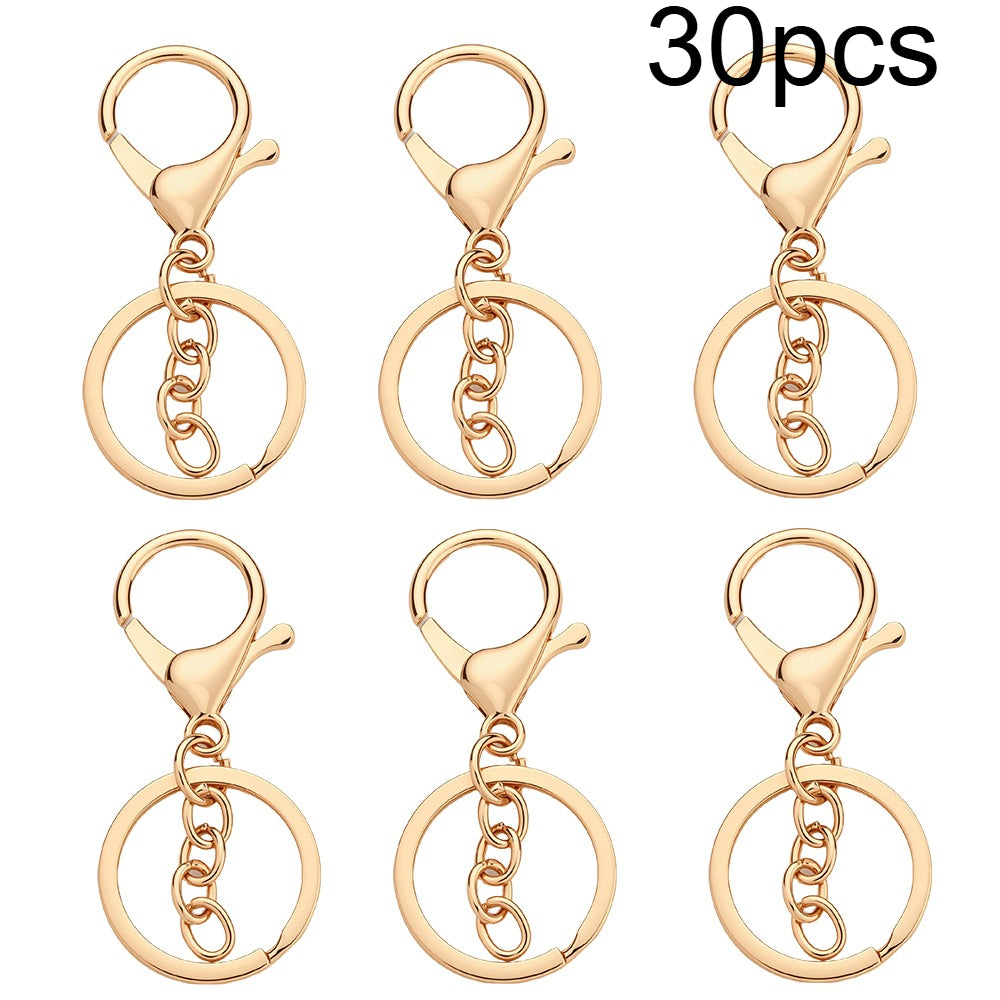 Golden & Silver Keychain Clasp Set