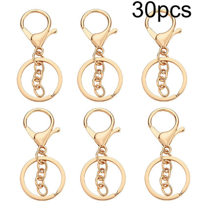 Golden & Silver Keychain Clasp Set