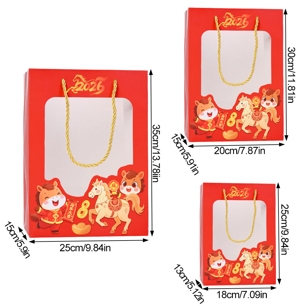Chinese New Year Horse Year Gift Bags