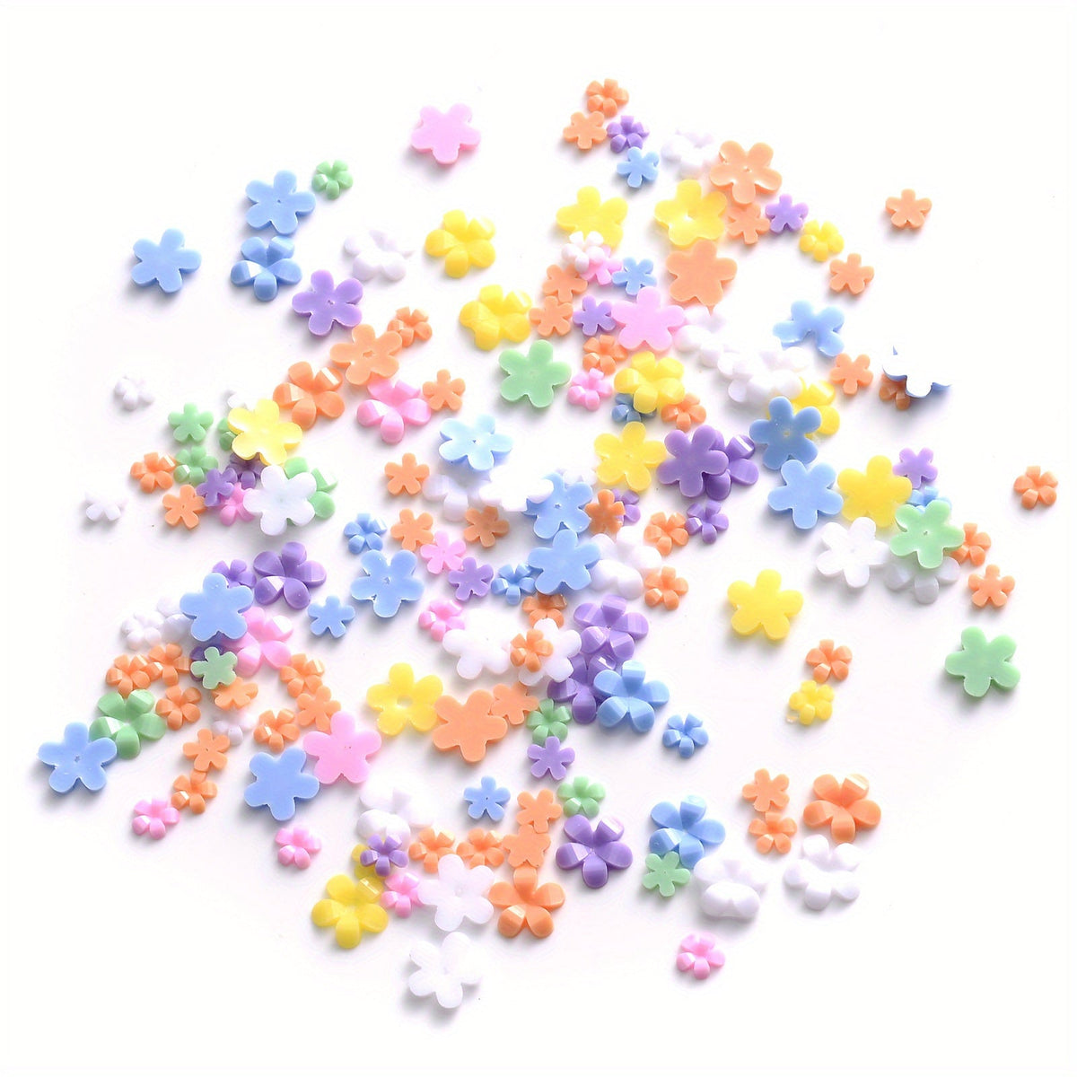Acrylic Flower Nail Art Charms