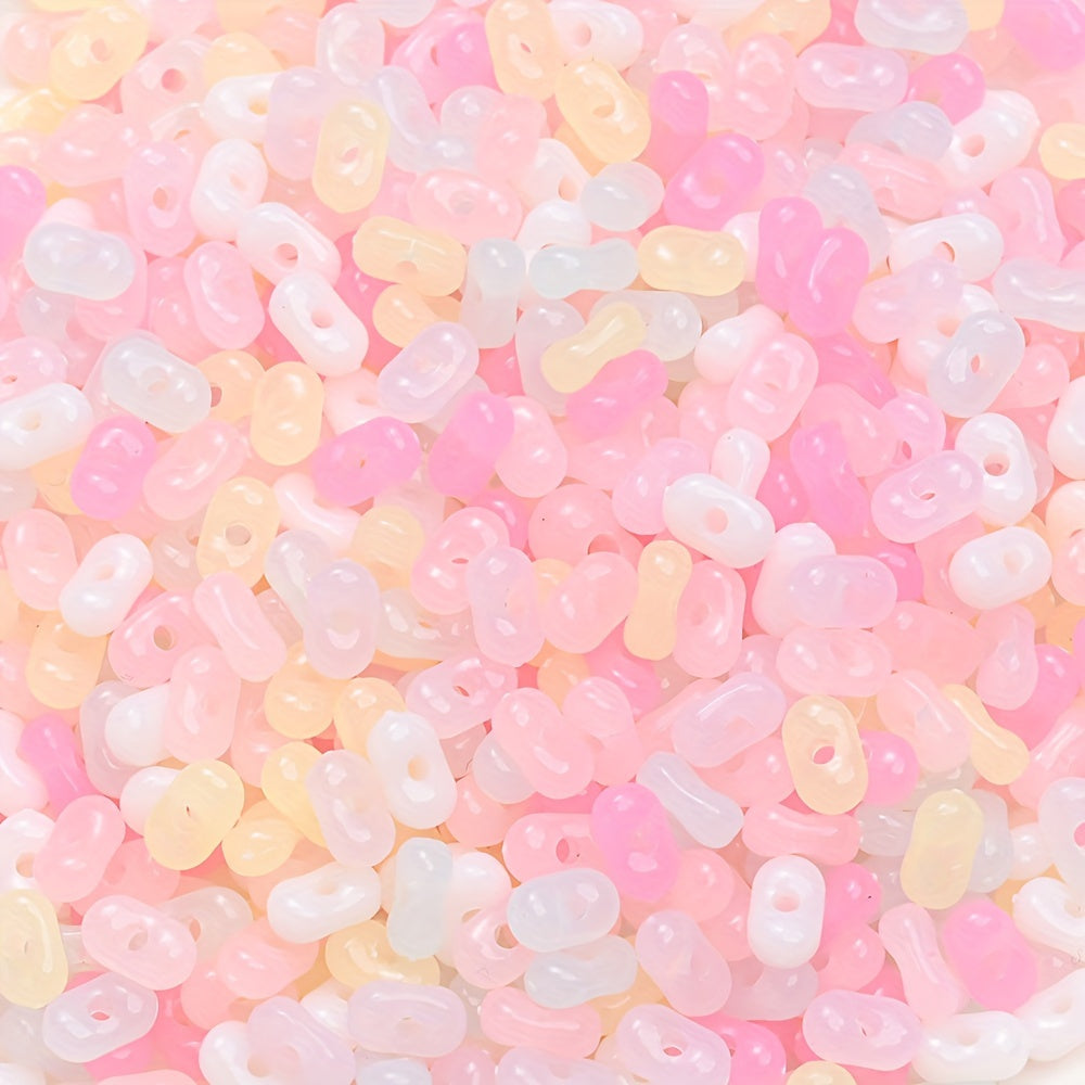 Acrylic Peanut Jelly Beads