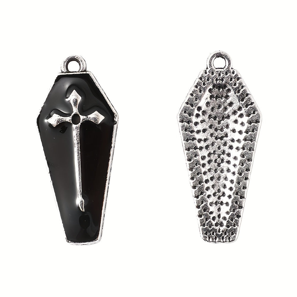 Halloween Coffin Alloy Charms