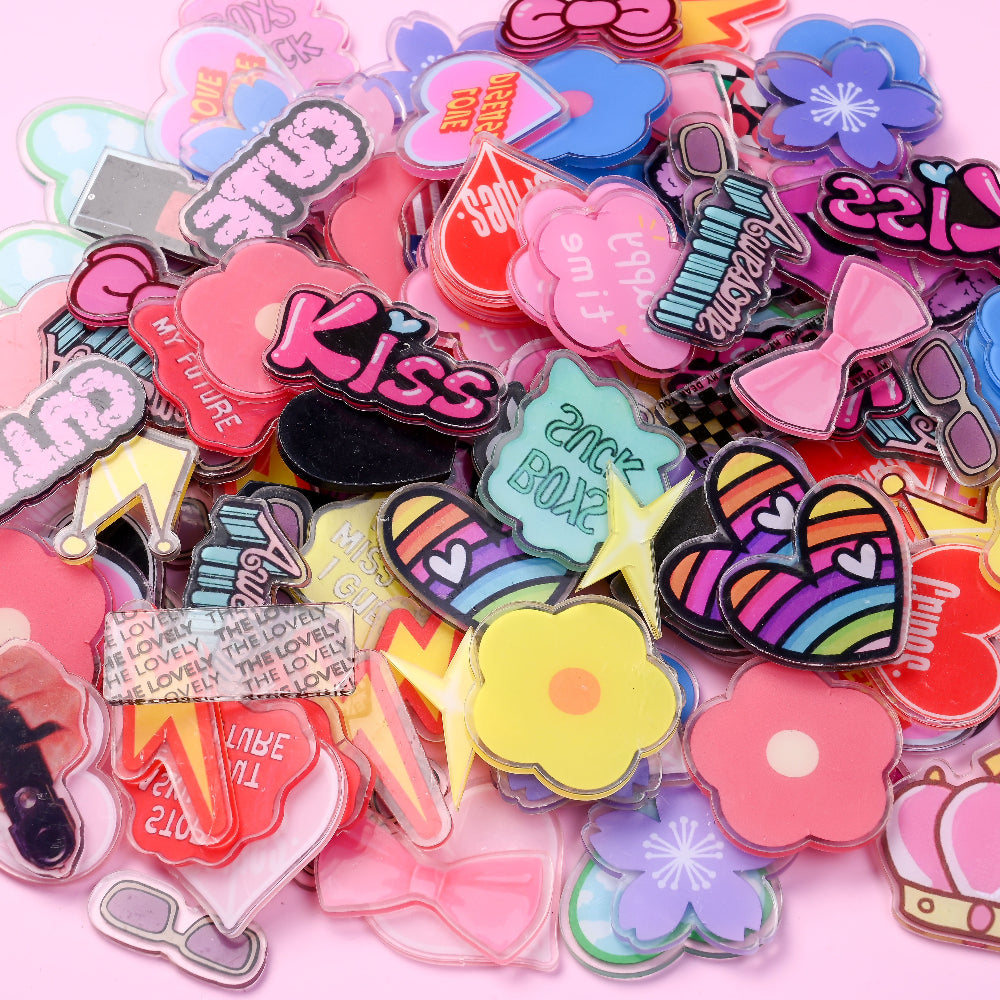 4 cm INS-Style Plastic Craft Sheets