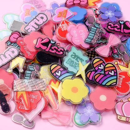 4 cm INS-Style Plastic Craft Sheets