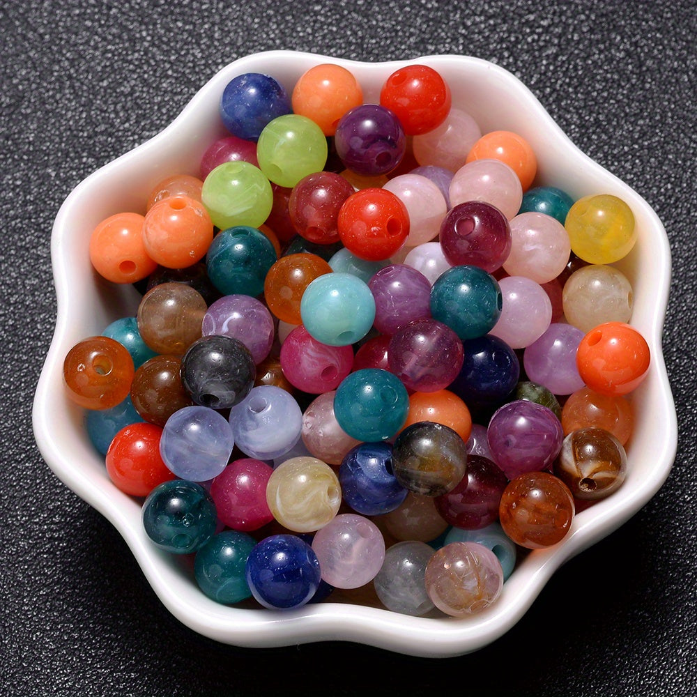 Gradient Cat Eye Acrylic Beads
