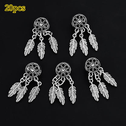 Dream Catcher Alloy Large Hole Beads
