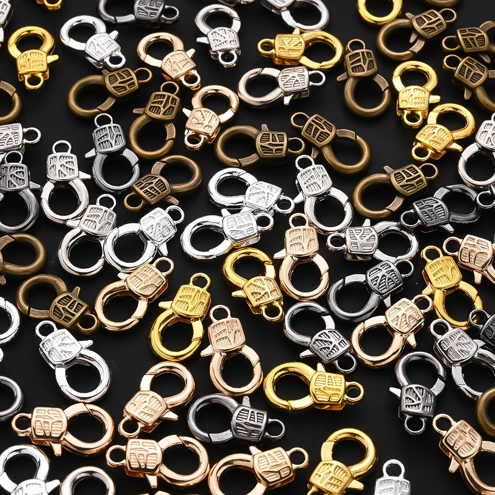 Mixed Color Metal Lobster Clasps