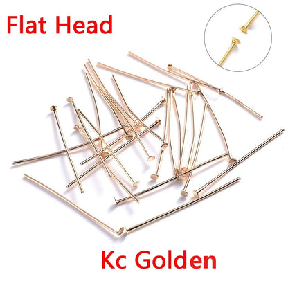 Metal Flat Head Pins