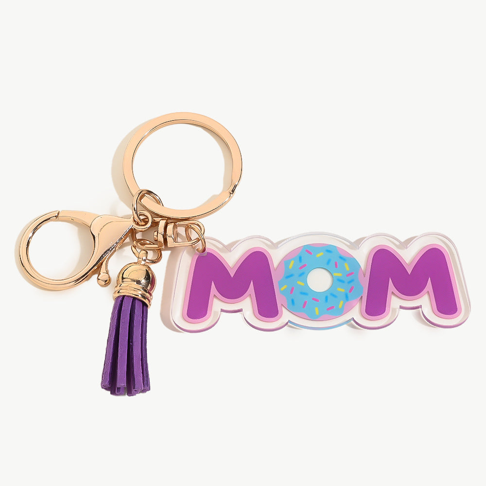 Golden Mom Bee Keychain Gift