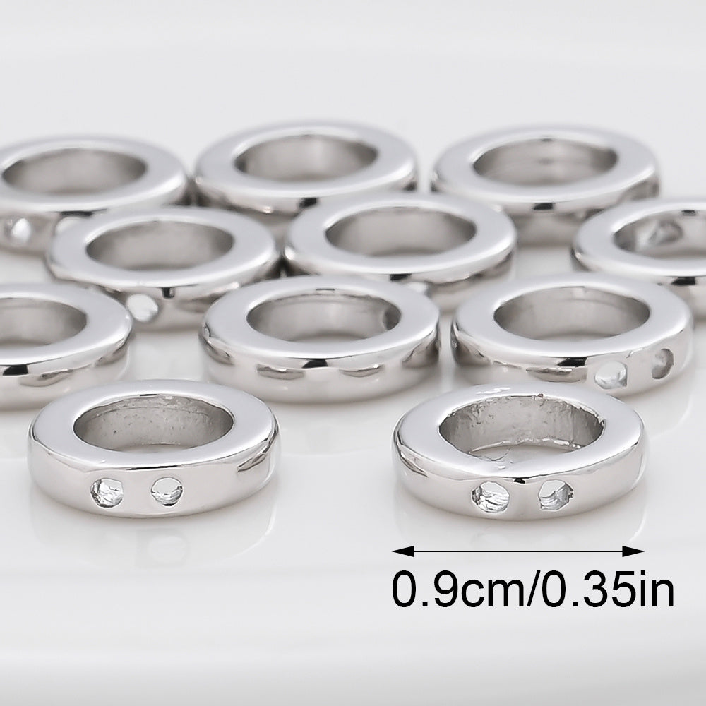 Alloy Bracelet End Buckles