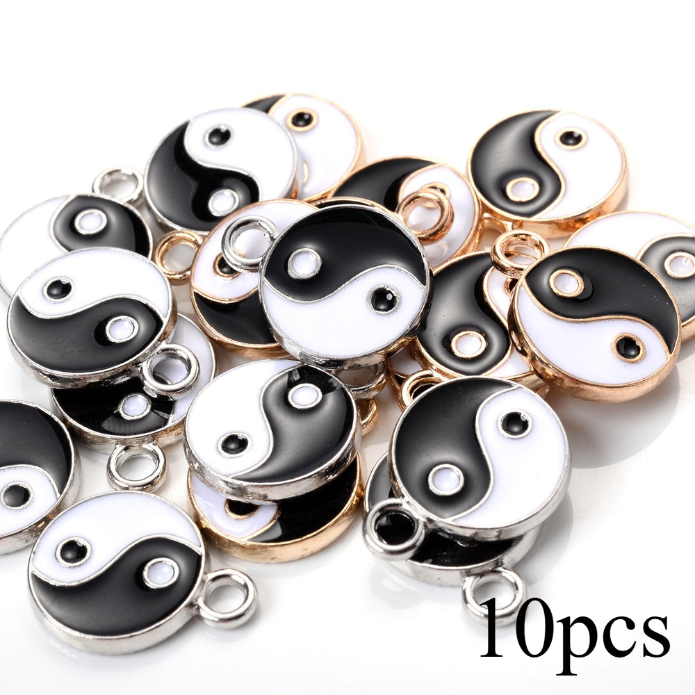 Yin Yang Alloy Pendants