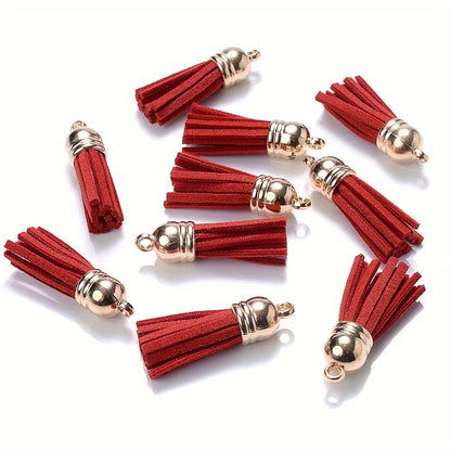 Colorful Polyester Tassel Pendants