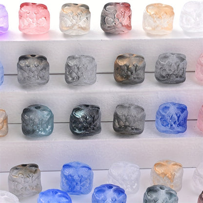 Frosted Lion Head Acrylic Beads