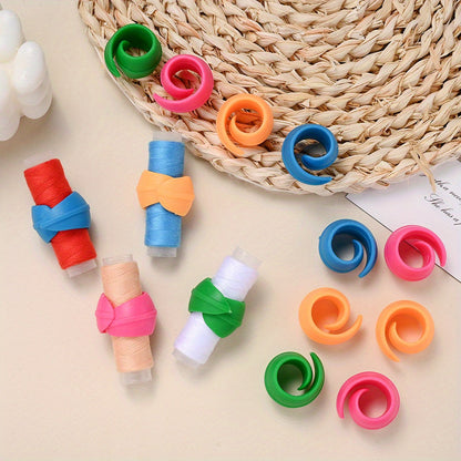 Colorful Silicone Bobbin Clips