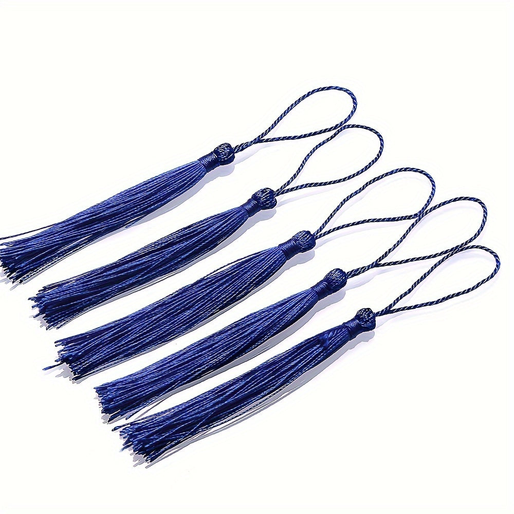 Vibrant Long Tassel Set