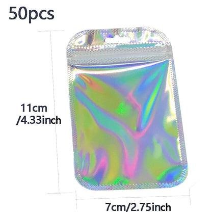 Laser OPP Zip Lock Packaging Bags