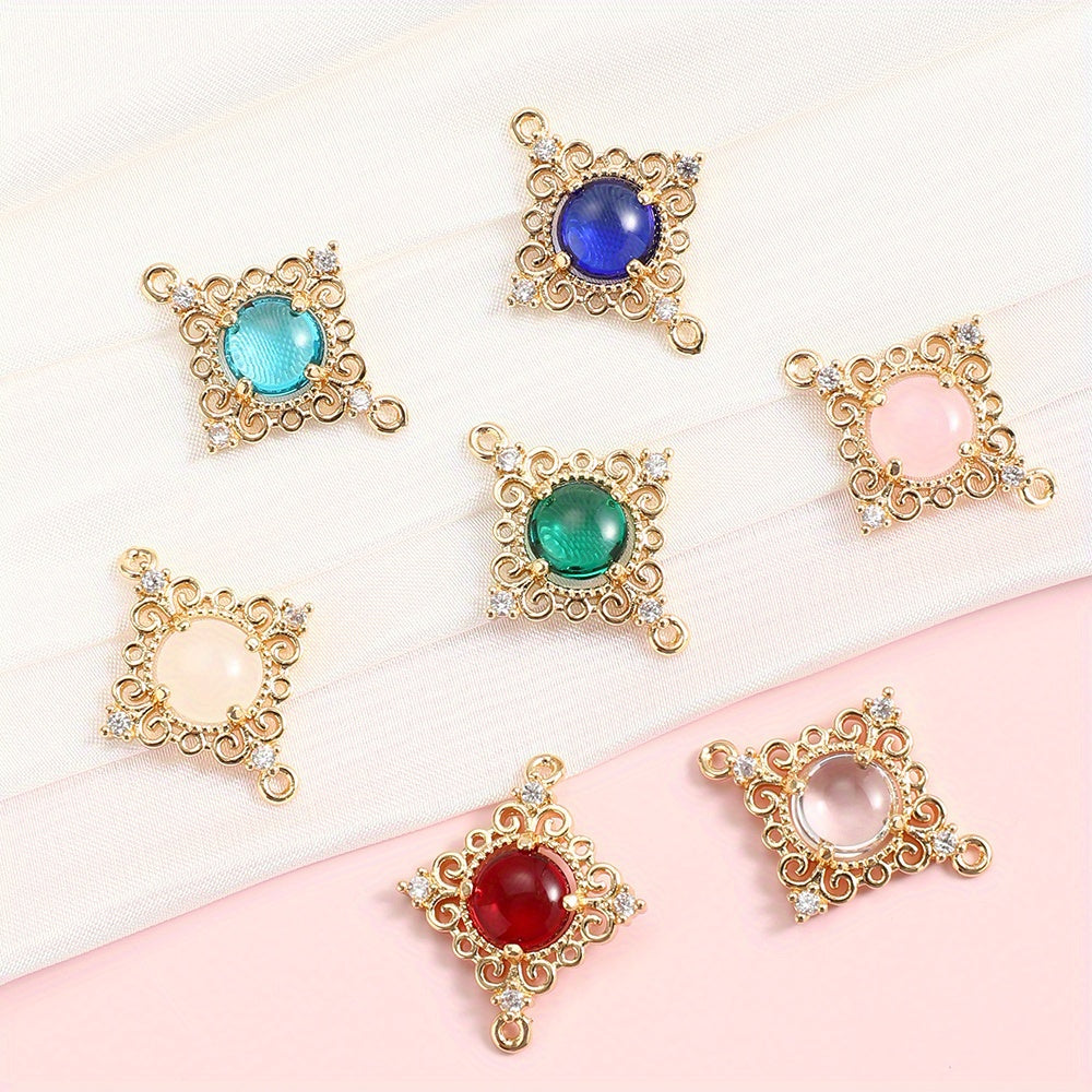Round Glass Pendants