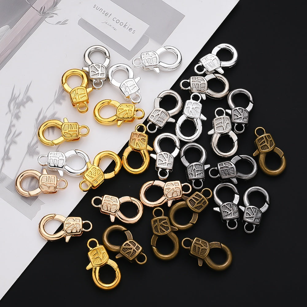 Mixed Color Metal Lobster Clasps