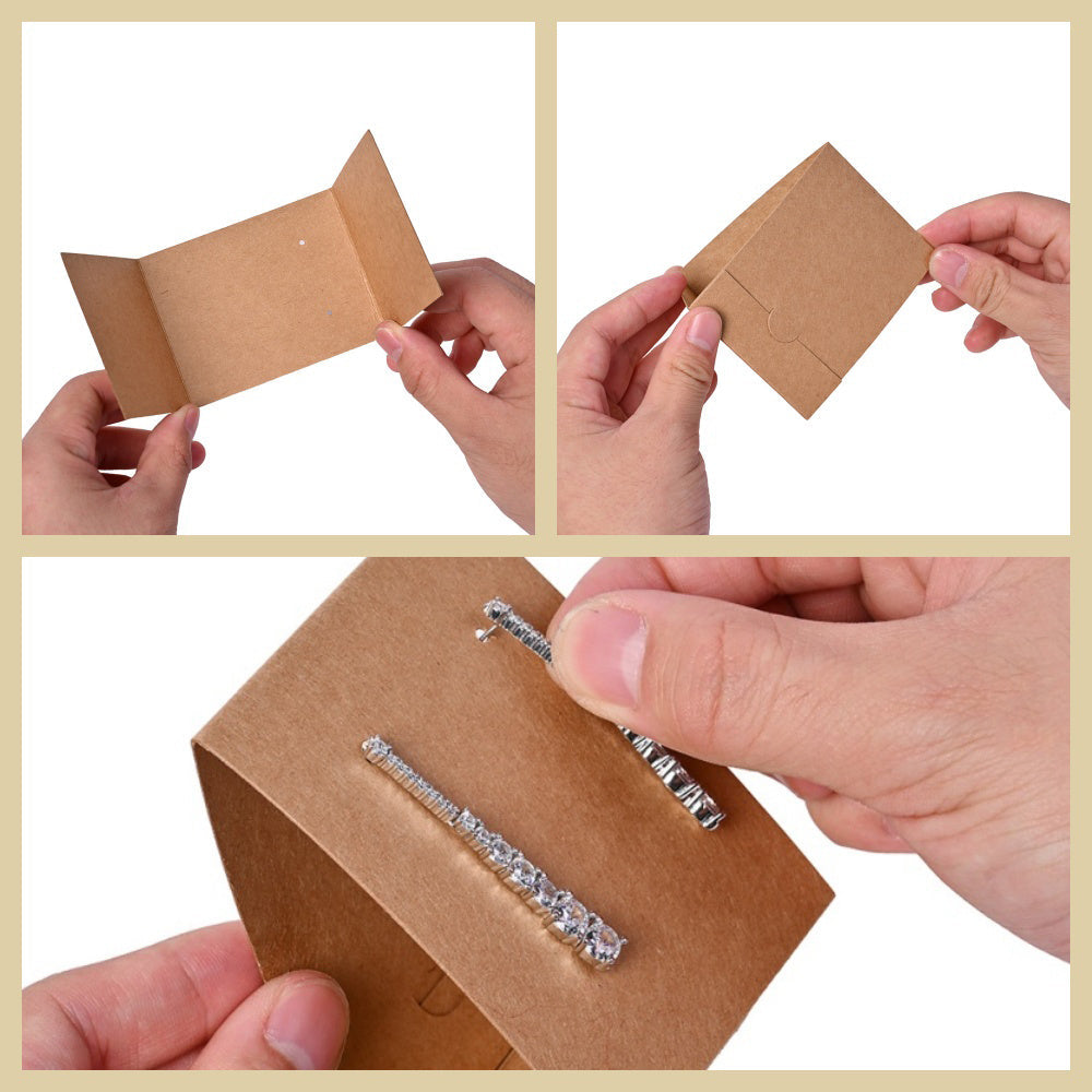 3D Earring Display Cards