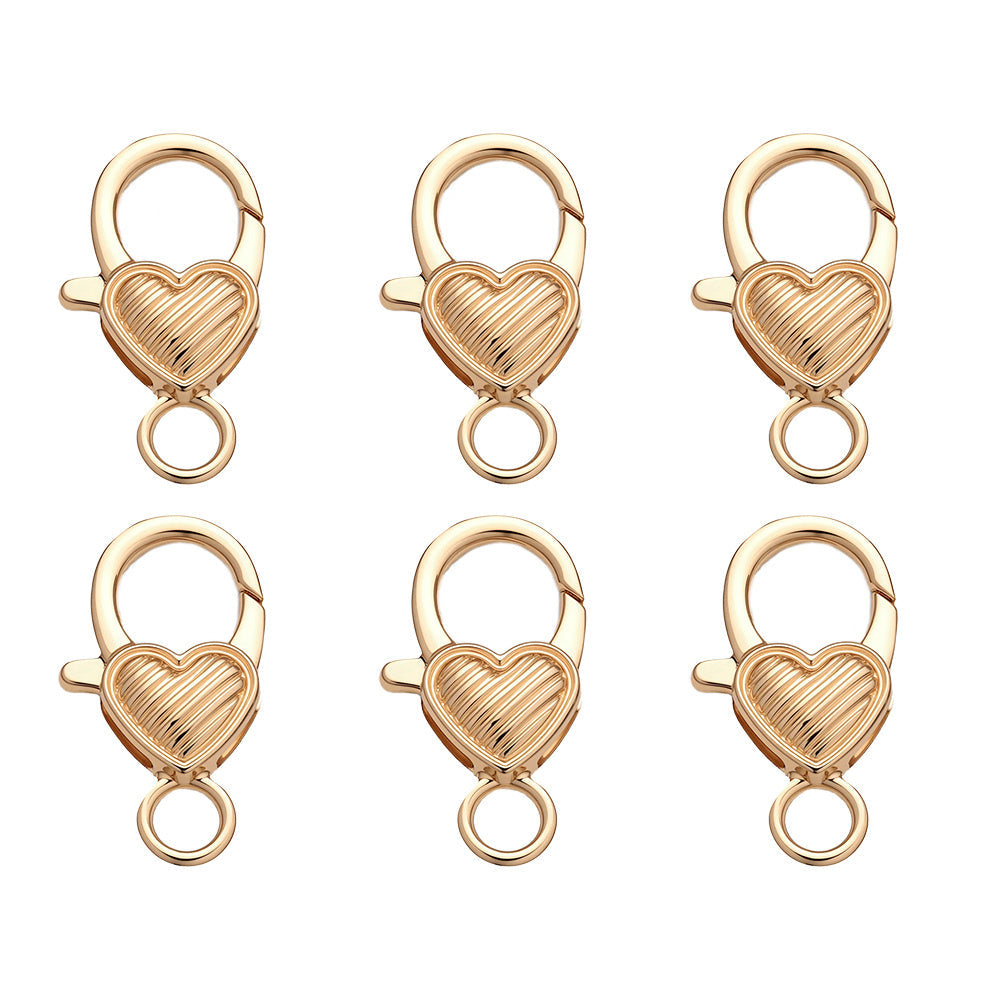 Golden & Silver Keychain Clasp Set