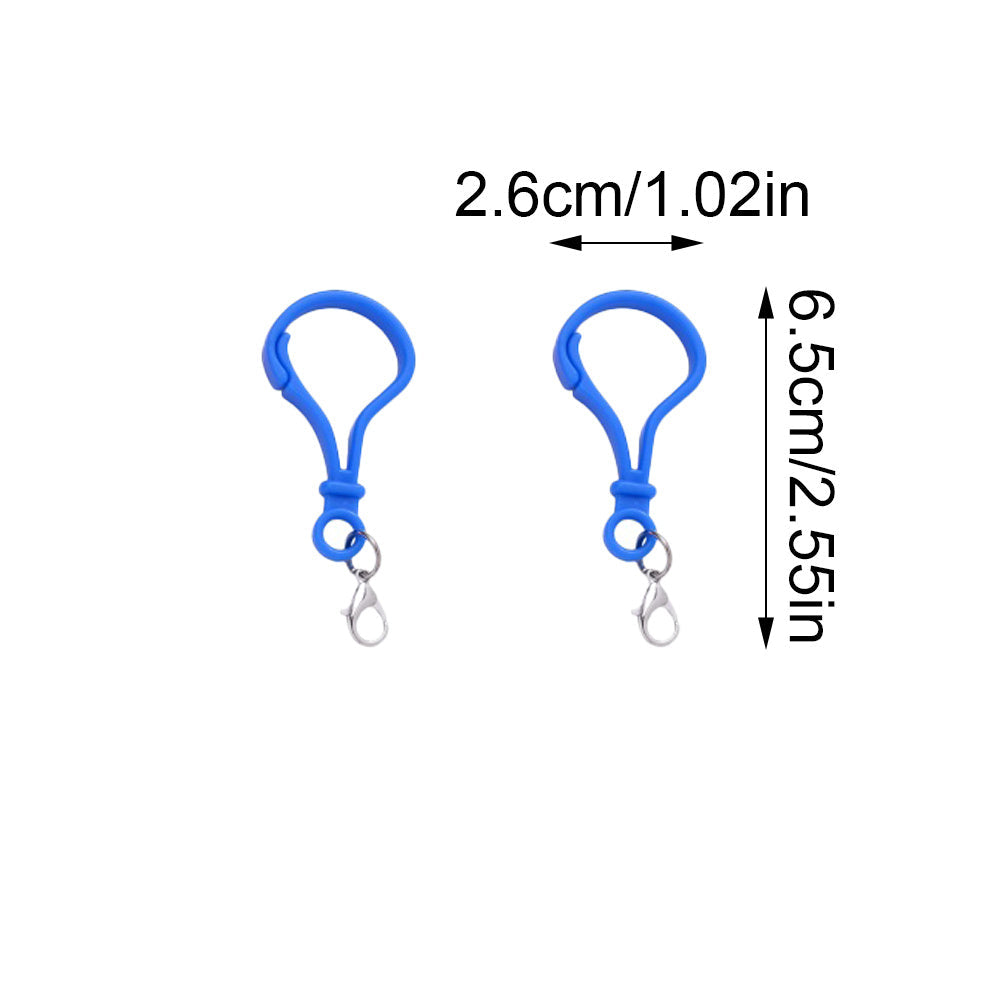 Colorful Plastic Lobster Clasps