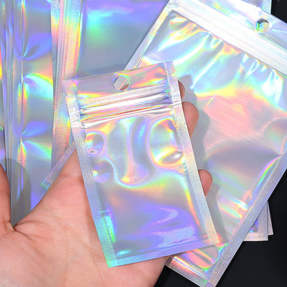 Holographic Resealable Packaging Bags