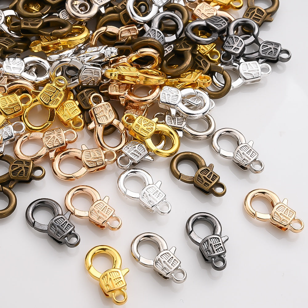 Mixed Color Metal Lobster Clasps