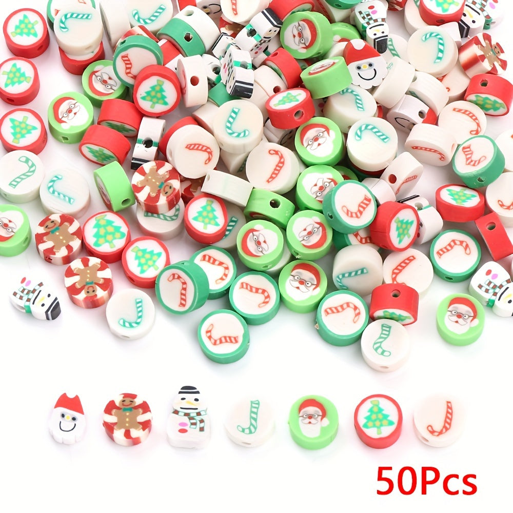 Halloween & Christmas Soft Pottery Beads